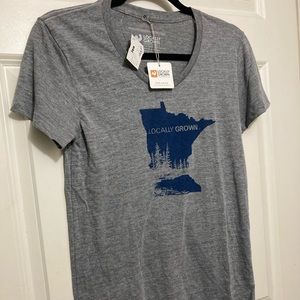 Locally Grown Minnesota T-shirt Size XL NWT